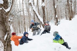 Kids in snow Photo: Ben DeFlorio