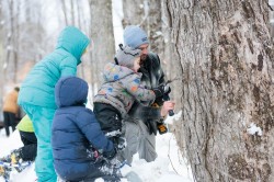 Kids sugarmaking Photo: Ben DeFlorio