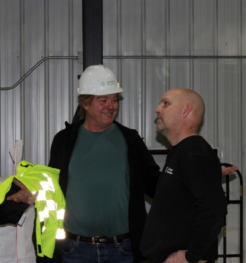 Fred horton and employee