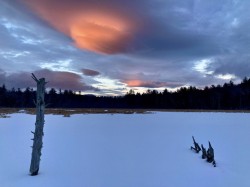 Rosy sunset Photo: Karinne Heise