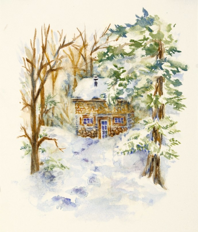 Cabin illustration