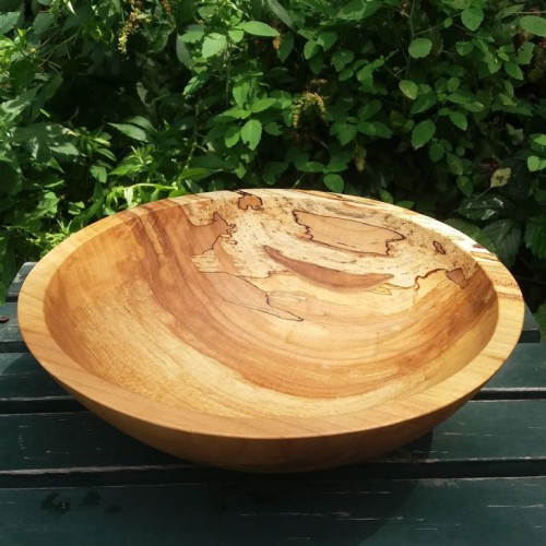 Spalted wood bowl