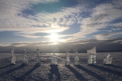 Ice sculptures Photo: Leif Tillotson