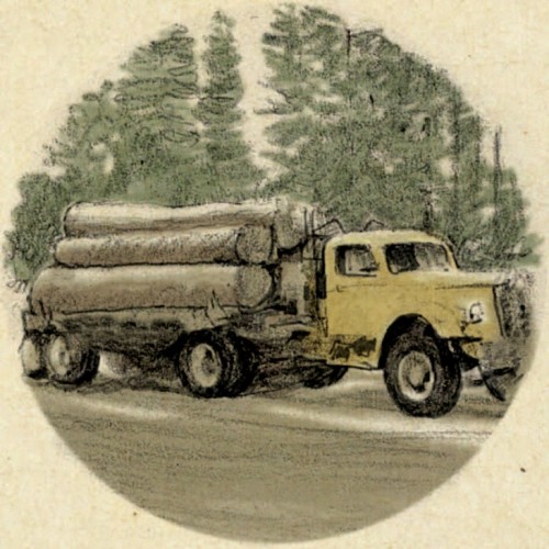 Wood truck