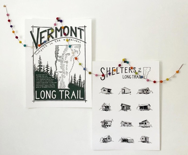 Long trail poster