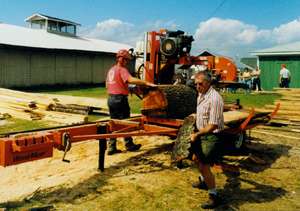 Forestry Equipment at Fair