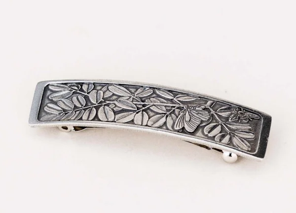 Butterfly and bee barrette