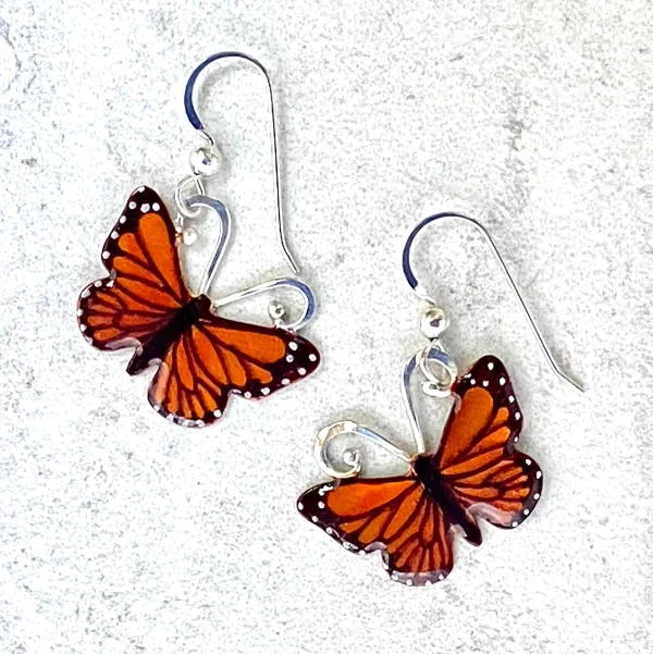 Monarch earrings