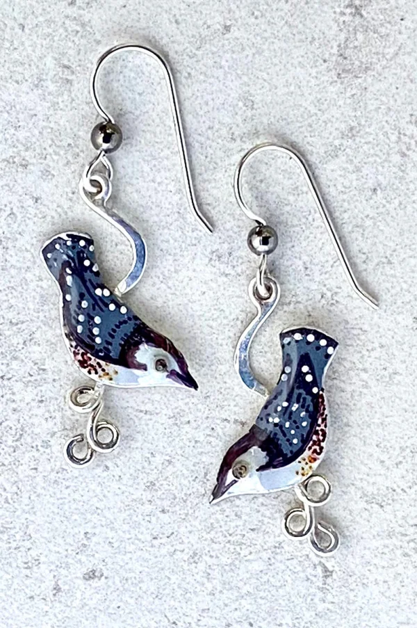 Nuthatch Earrings